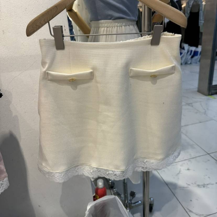 PIT A PAT直郵韓國代購㊣女裝新品時尚熱賣人氣休閑25春夏短裙PIT A PAT短裙