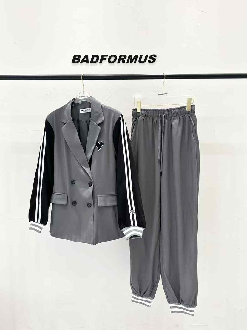 BADFORMUS韓國㊣直郵東大門代購女裝新款時尚熱賣推薦套裝套裝BADFORMUS套裝