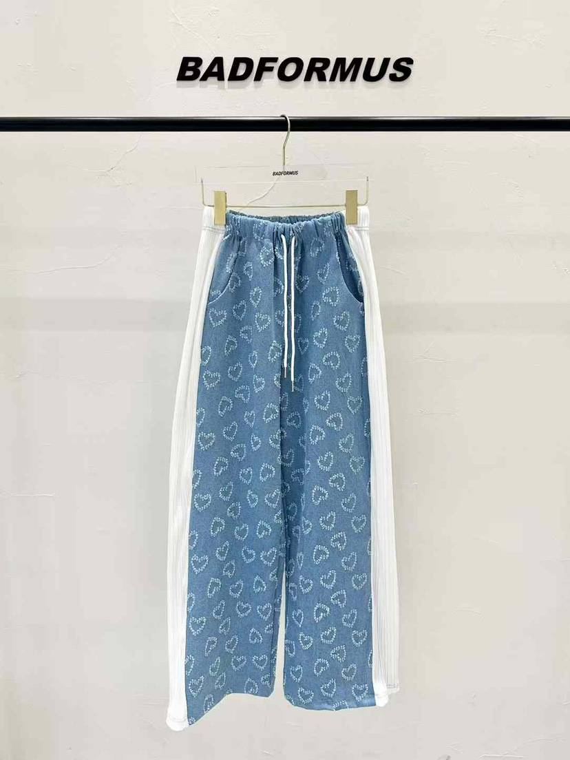 BADFORMUS韓國直郵㊣女裝新品熱賣25春夏人氣休閑時尚休閑褲BADFORMUS休閑褲