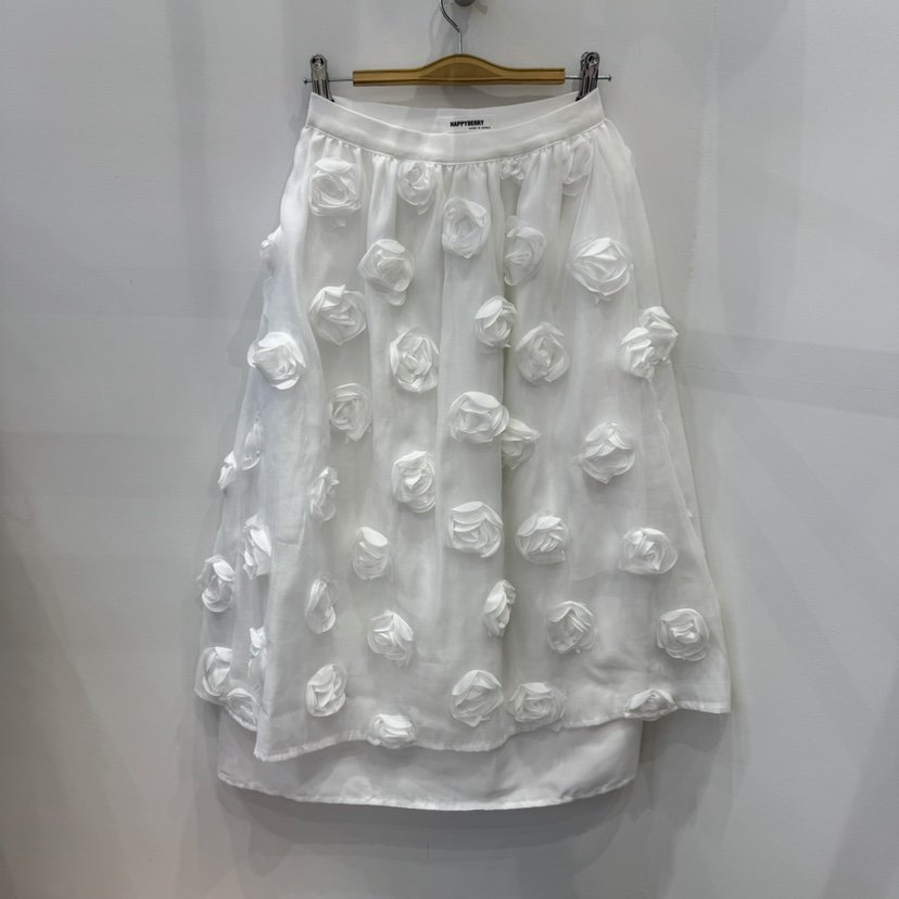 HAPPYBERRY直郵韓國代購㊣女裝新品熱賣時尚半身裙中短裙絨HAPPYBERRY半身裙/中短裙