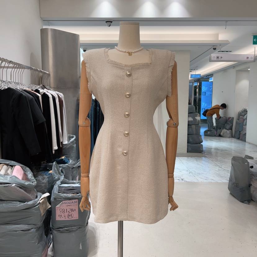 MAGNOLIA36-P韓國直郵㊣東大門實拍女裝新品職業人氣連衣裙MAGNOLIA36-P連衣裙