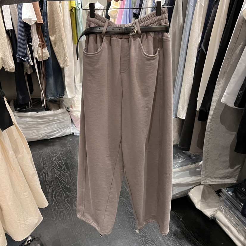 TUG韓國直郵㊣東大門實拍女裝新品推薦熱賣職業休閑褲不含腰帶TUG休閑褲