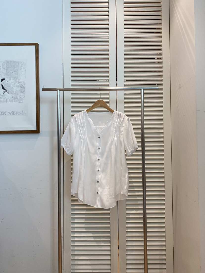 FAVE-L韓國直郵㊣東大門實拍女裝新品時尚推薦25春夏襯衫蕾絲衫FAVE-L襯衫/蕾絲衫