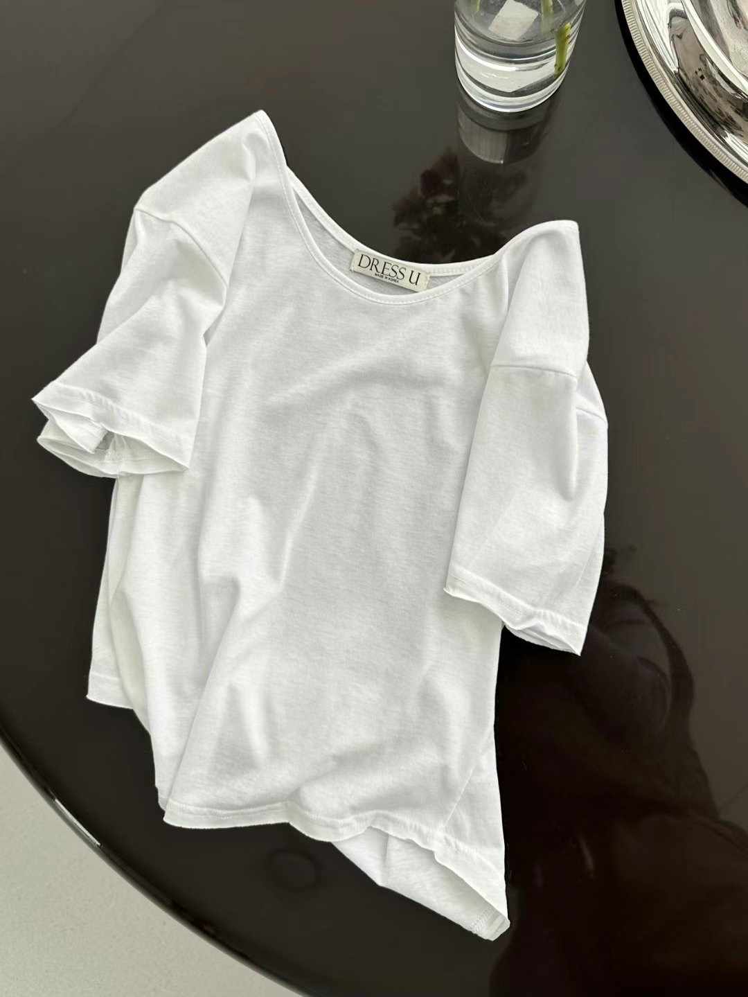 DRESS U韓國直郵㊣東大門實拍女裝新品推薦休閑25春夏時尚T恤DRESS UT恤