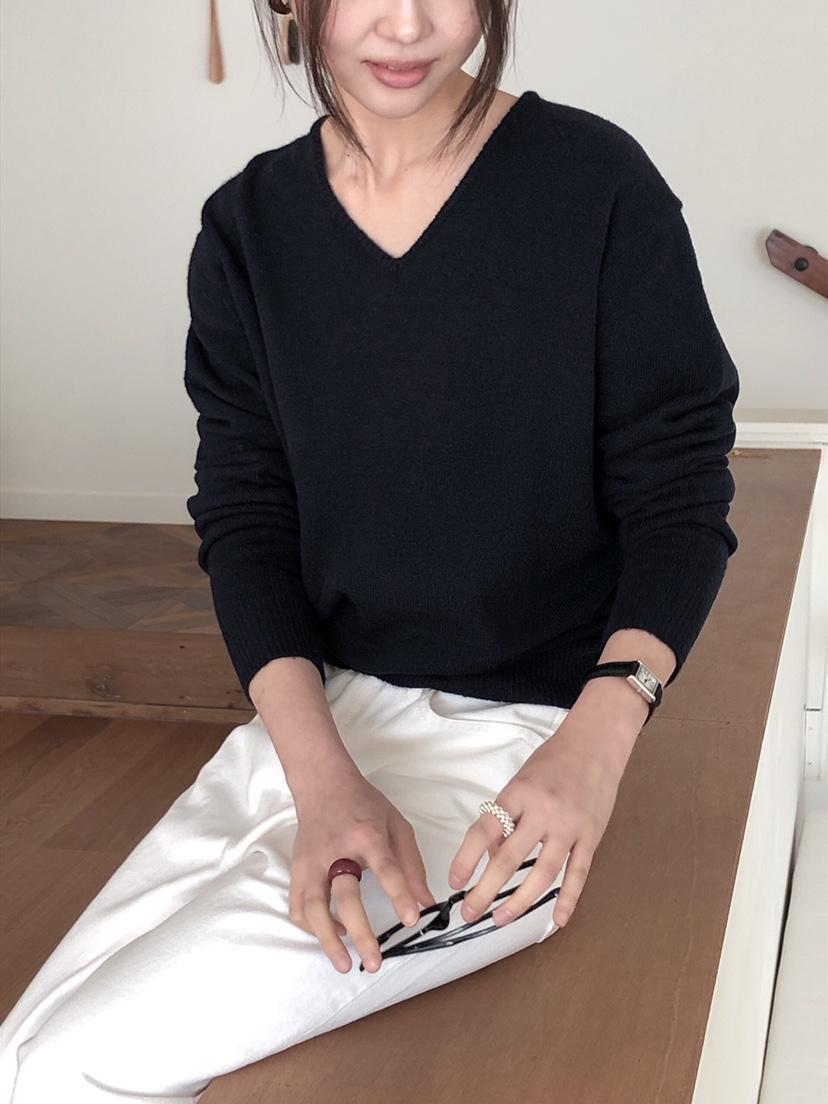 LE BUTTER韓國直郵㊣東大門實拍女裝新款休閑25春夏針織衫LE BUTTER針織衫
