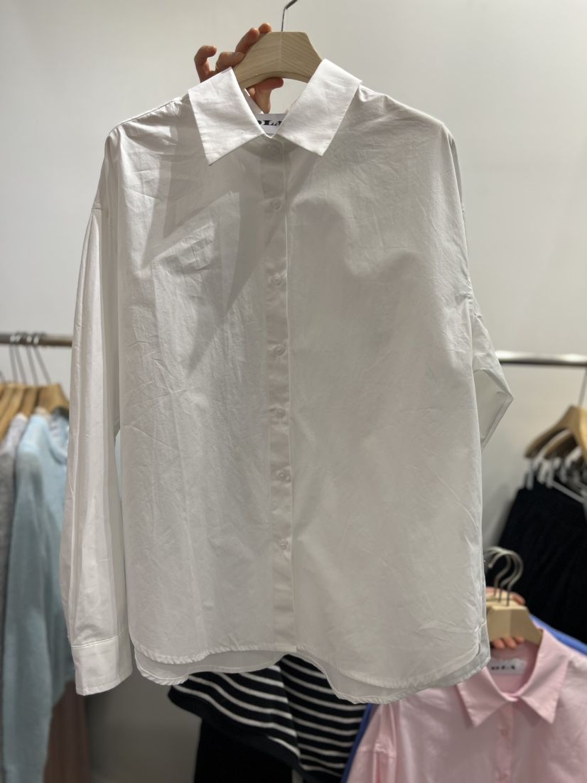 OLA直郵韓國代購㊣女裝新品25春夏職業時尚推薦休閑襯衫蕾絲衫mellor/OLA襯衫/蕾絲衫