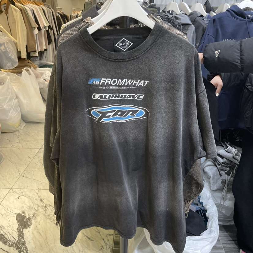 IN BY IN韓國直郵女士新品真品25春夏時尚休閑熱賣職業T恤IN BY IN-男裝T恤