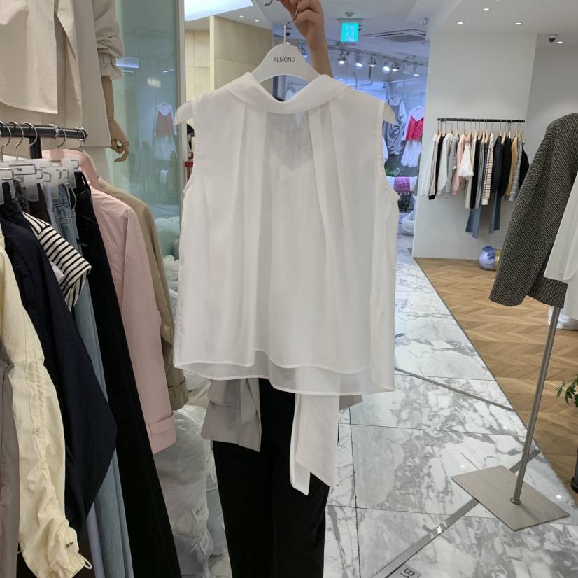 ALMOND韓國代購女士新品時尚真品職業25春夏推薦熱賣吊帶背心ALMOND吊帶/背心