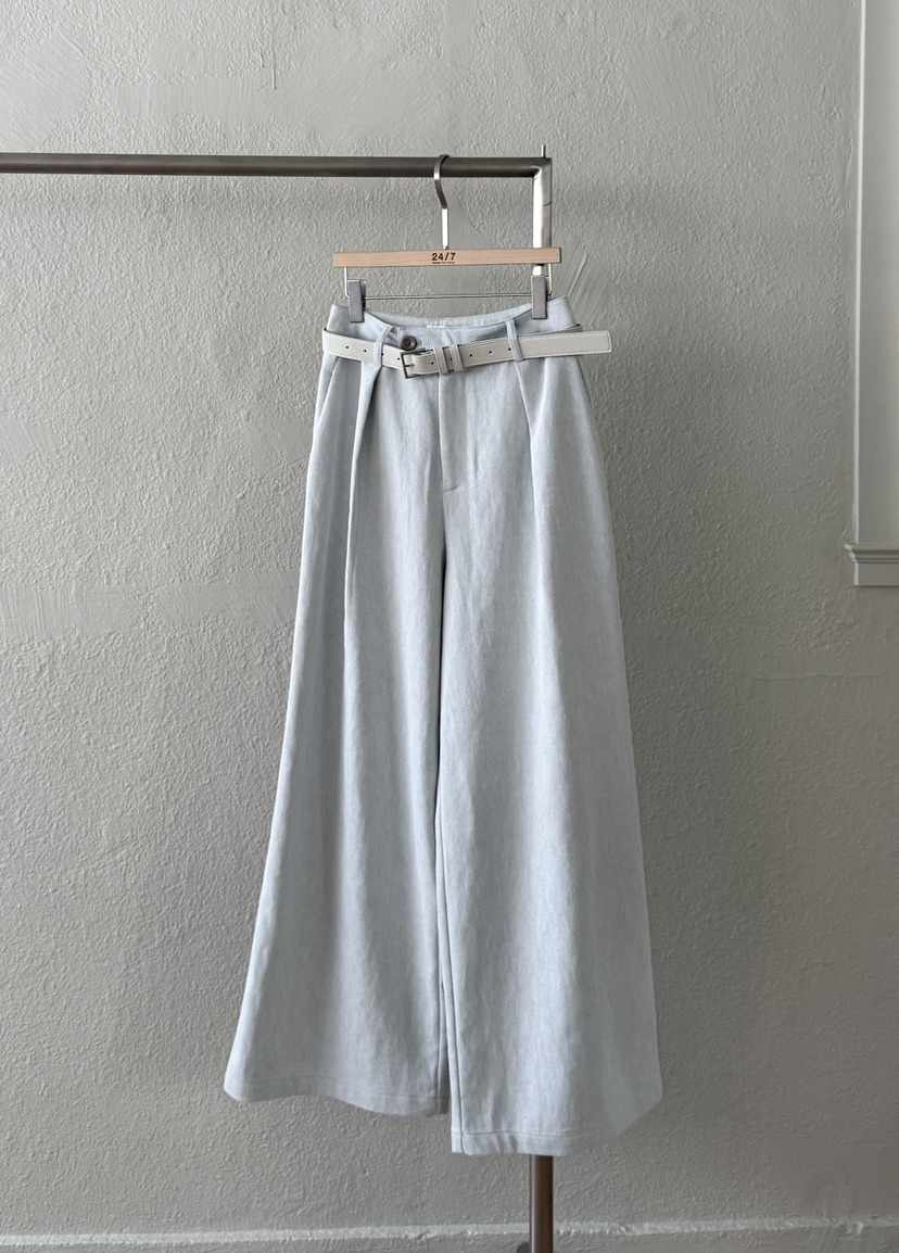 TWENTY FOUR SEVEN24-7韓國直郵女士新品時尚休閑褲含腰帶TEWNTY FOUR SEVEN24-7休閑褲