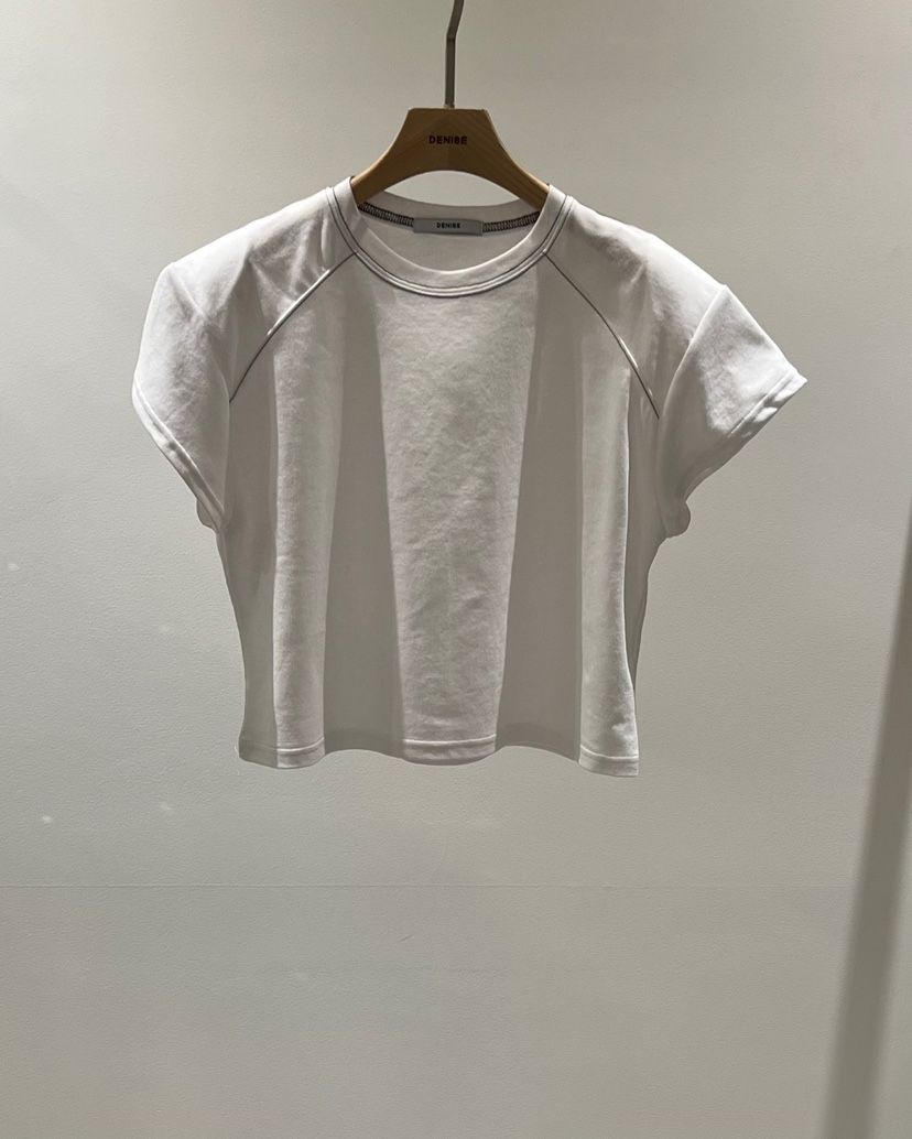 DENISE韓國代購女士新品休閑職業熱賣真品25春夏時尚人氣T恤DENISET恤