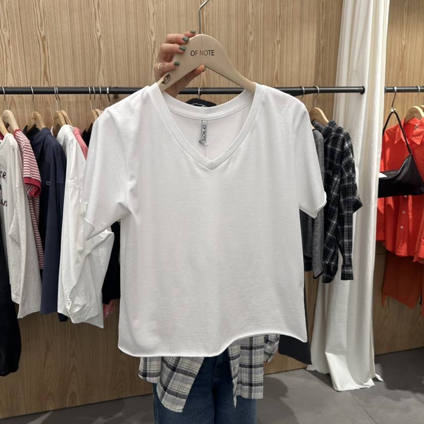 STAYFELT/OF NOTE東大門直郵女裝新款真品熱賣推薦25春夏T恤OF NOTE/STAYFELTT恤