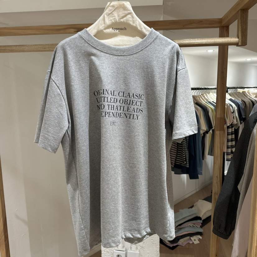 APPROACH0.1韓國代購女士新品時尚25春夏推薦職業真品人氣T恤APPROACH0.1T恤