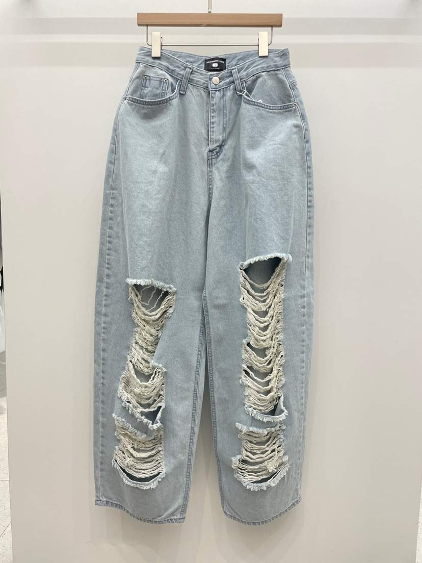 NYLON東大門直郵女裝新款職業熱賣真品25春夏時尚人氣牛仔褲NYLON牛仔褲
