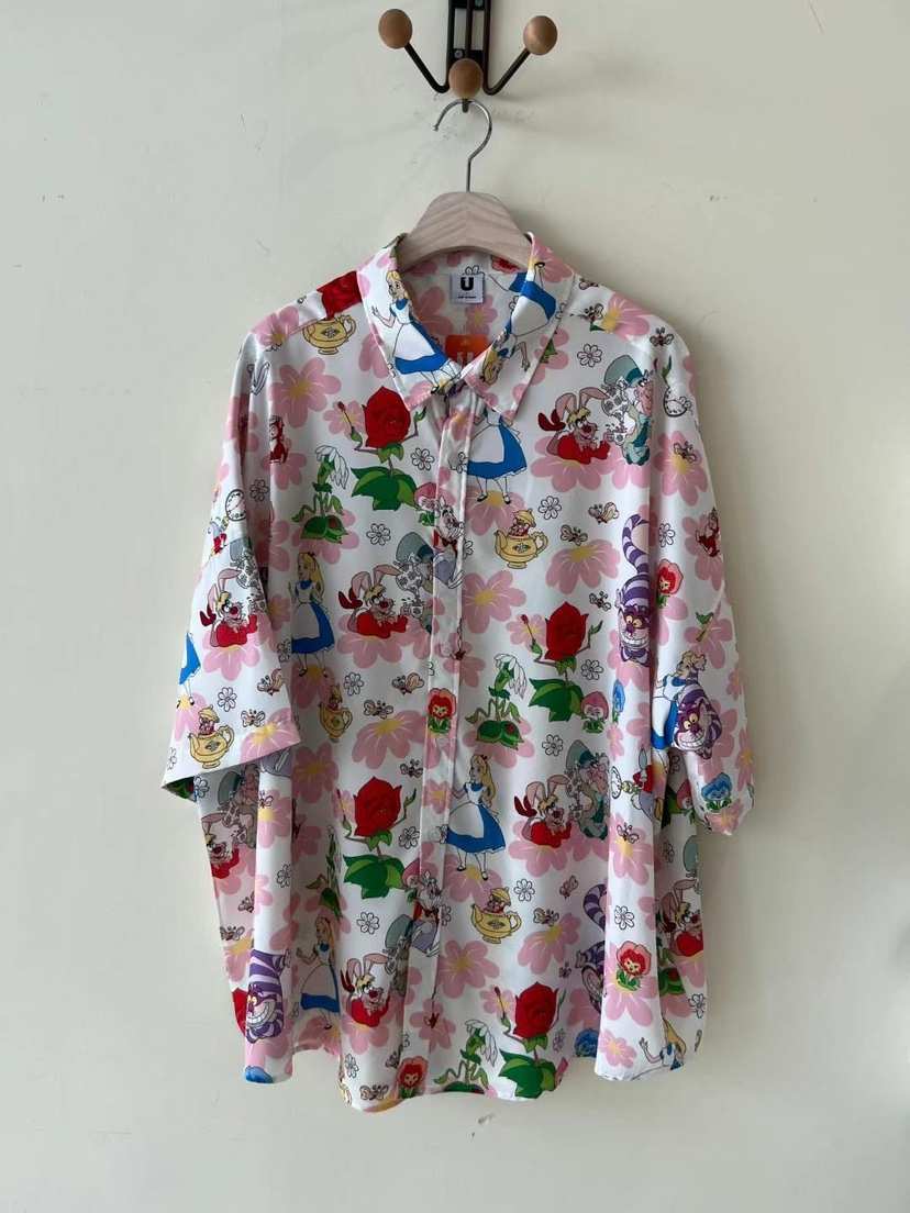 KKUKKU韓國直郵女士新款25春夏時尚真品職業休閑襯衫蕾絲衫KKUKKU-男裝襯衫/蕾絲衫