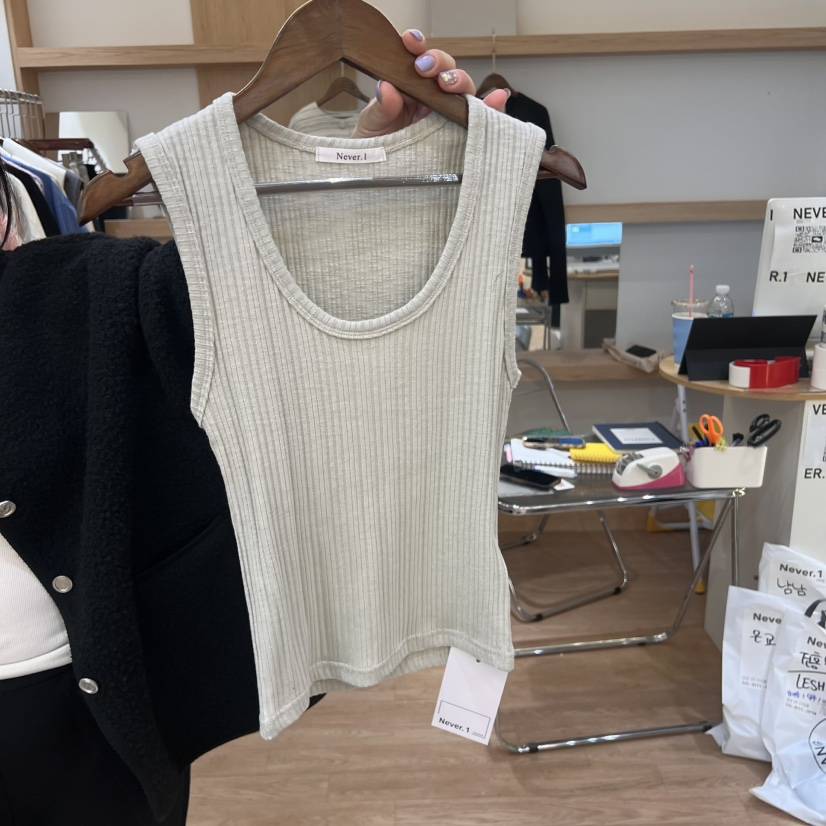 NEVER.1東大門代購女士新品真品人氣熱賣休閑推薦吊帶背心NEVER.1吊帶/背心