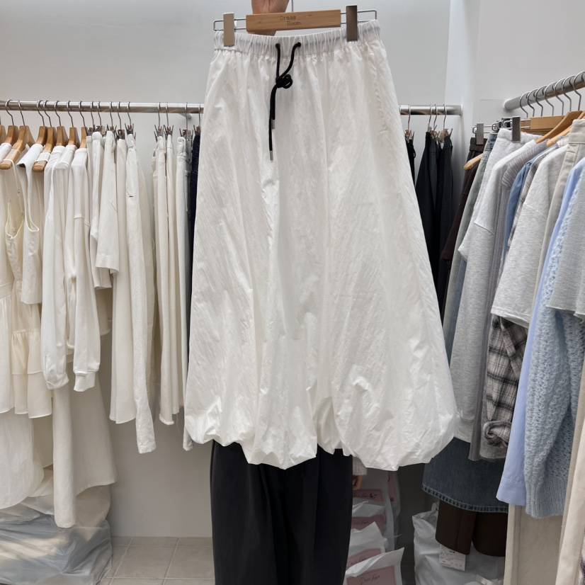 DRESS ROOM韓國直郵女裝新品時尚熱賣真品半身裙中短裙棉質DRESS ROOM半身裙/中短裙