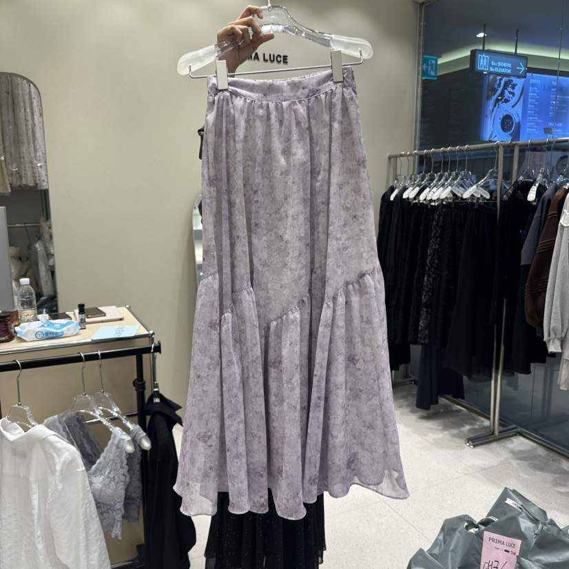 PRIMA LUCE東大門直郵女裝新品時尚真品職業熱賣休閑25春夏長裙CHARLOTTE長裙