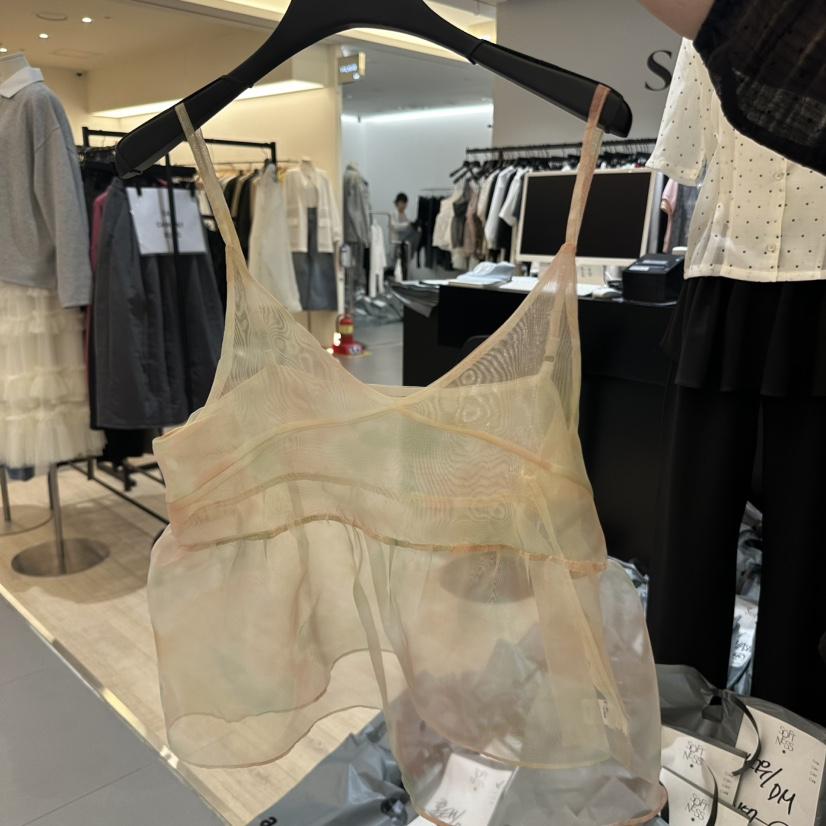 SOFTNESS東大門代購女裝新款推薦人氣休閑職業吊帶背心緊身Softness/Cosmic吊帶/背心