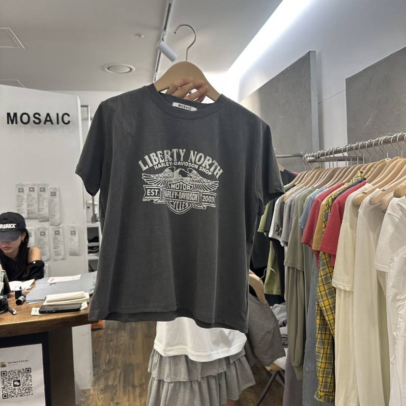 MOSAIC東大門代購女士新款人氣職業熱賣真品推薦時尚25春夏T恤MOSAICT恤