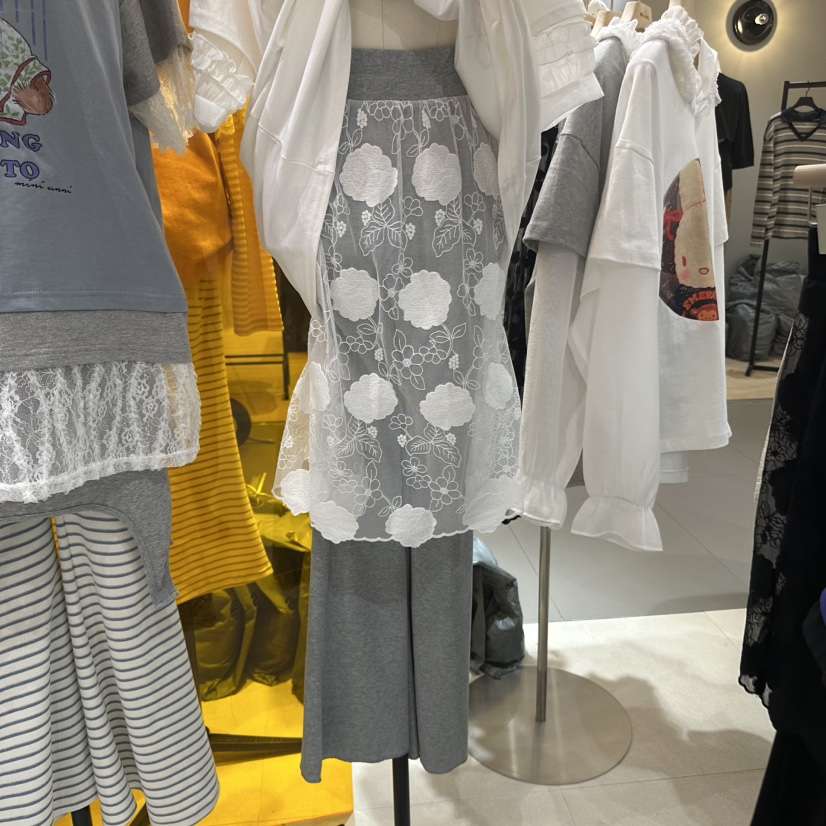 MINI UNNI韓國代購女裝新款時尚推薦休閑職業25春夏真品裙褲MINI UNNI裙褲