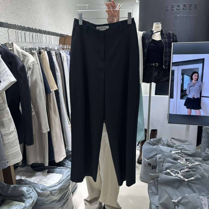 LESSEN韓國直郵女士新品熱賣職業推薦真品休閑時尚25春夏休閑褲LESSEN休閑褲