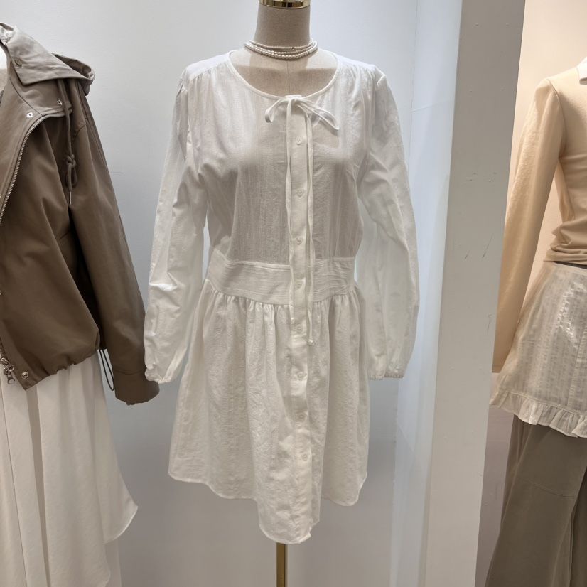 NEVER.1東大門直郵女裝新品25春夏休閑推薦職業人氣連衣裙NEVER.1連衣裙