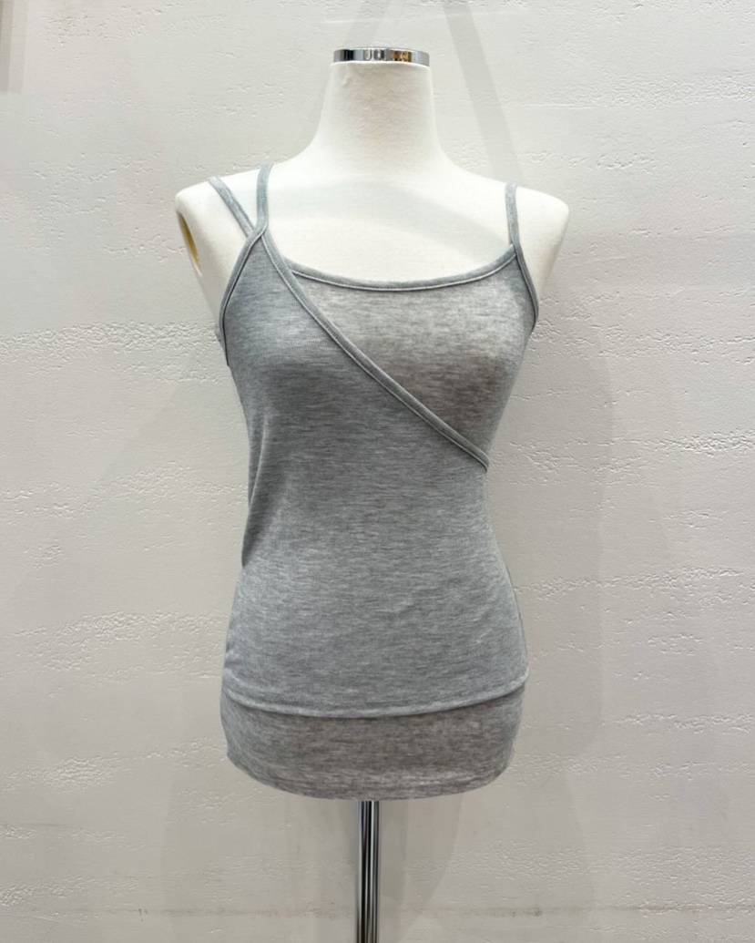 OEUF東大門代購女裝新品休閑職業人氣25春夏時尚真品吊帶背心OEUF吊帶/背心