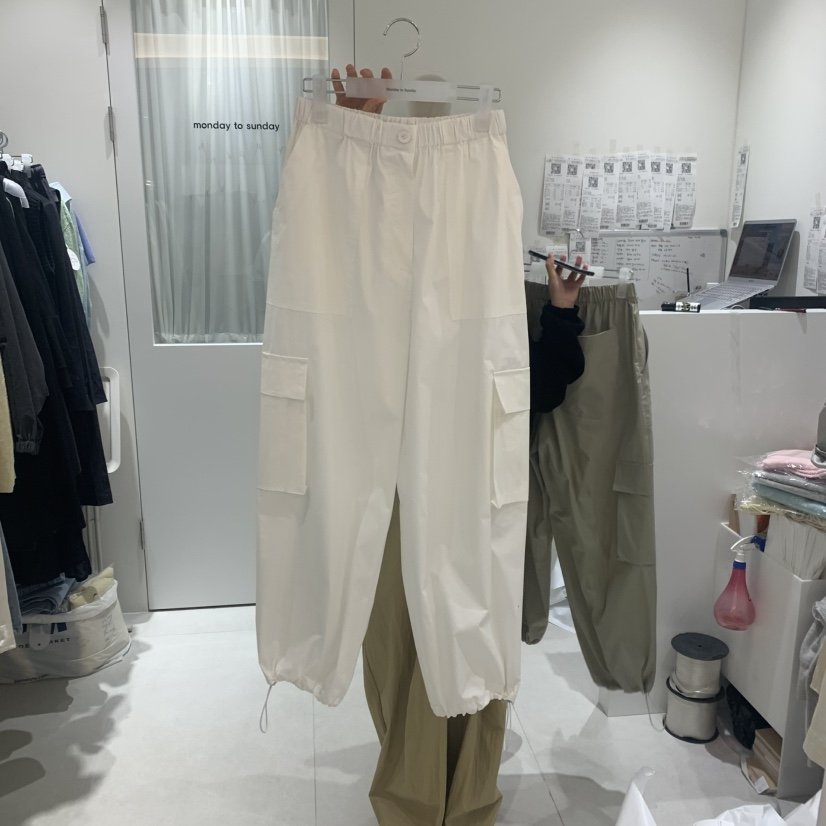MONDAY TO SUNDAY東大門直郵女士新款推薦職業25春夏休閑褲MONDAY TO SUNDAY休閑褲