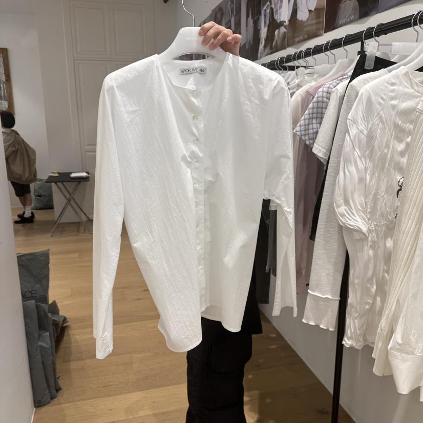 WE ARE/WELOVER東大門直郵女裝新款25春夏休閑襯衫蕾絲衫SHOP_WE ARE襯衫/蕾絲衫