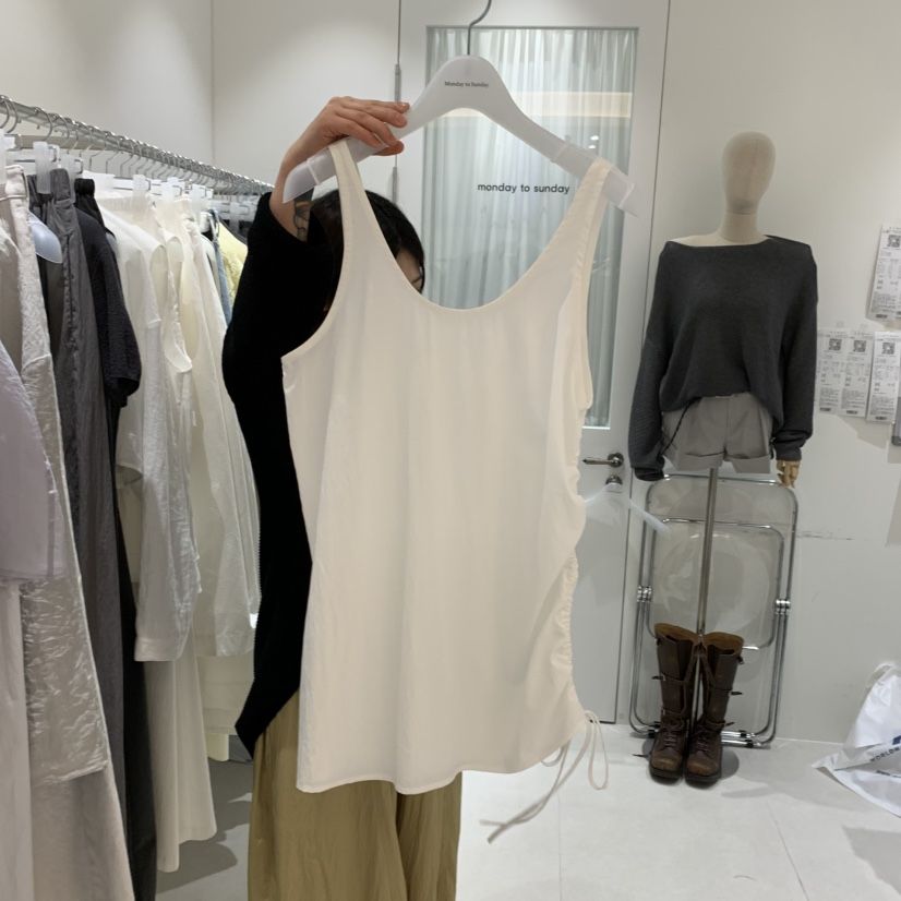 MONDAY TO SUNDAY韓國代購女士新品人氣職業推薦吊帶背心MONDAY TO SUNDAY吊帶/背心