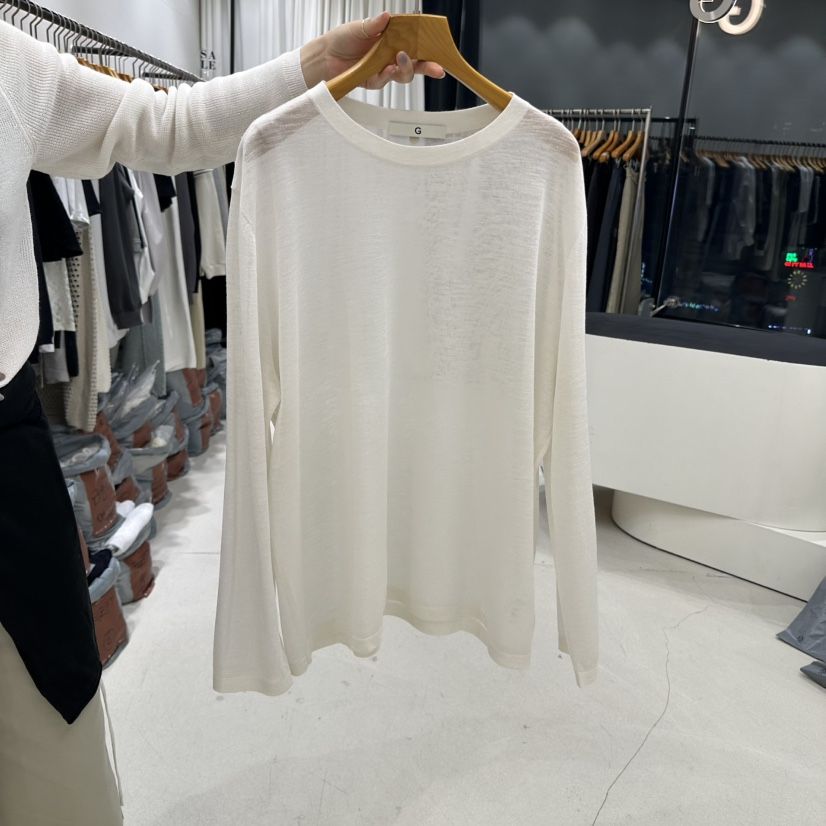 TREND SELLER/G韓國直郵女裝新款推薦真品休閑針織衫亞麻G/TREND SELLER針織衫