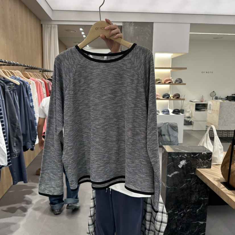 STAYFELT/OF NOTE韓國直郵女裝新品25春夏真品推薦長袖T恤OF NOTE/STAYFELT長袖T恤