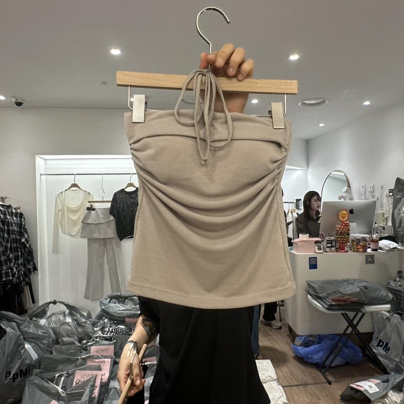 LEWIN韓國代購女裝新品人氣職業熱賣時尚真品25春夏吊帶背心LEWIN吊帶/背心