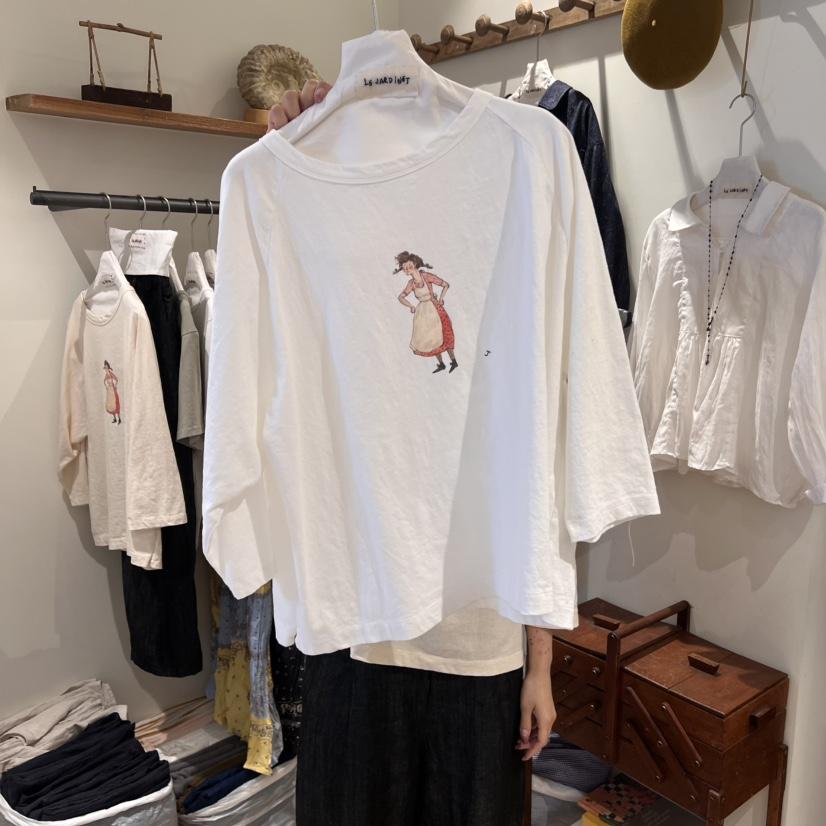 LE JARDINET東大門直郵女裝新品休閑25春夏職業推薦真品T恤LE JARDINETT恤