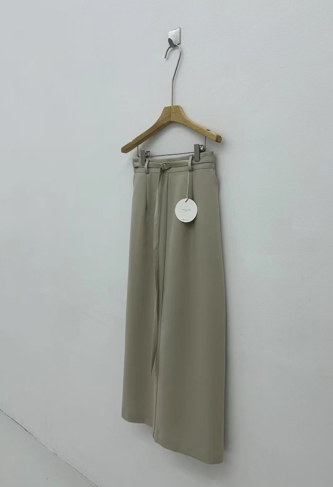 STYLE SCRAP-OT韓國代購女士新品25春夏推薦真品長裙含腰帶STYLE SCRAP-OT長裙