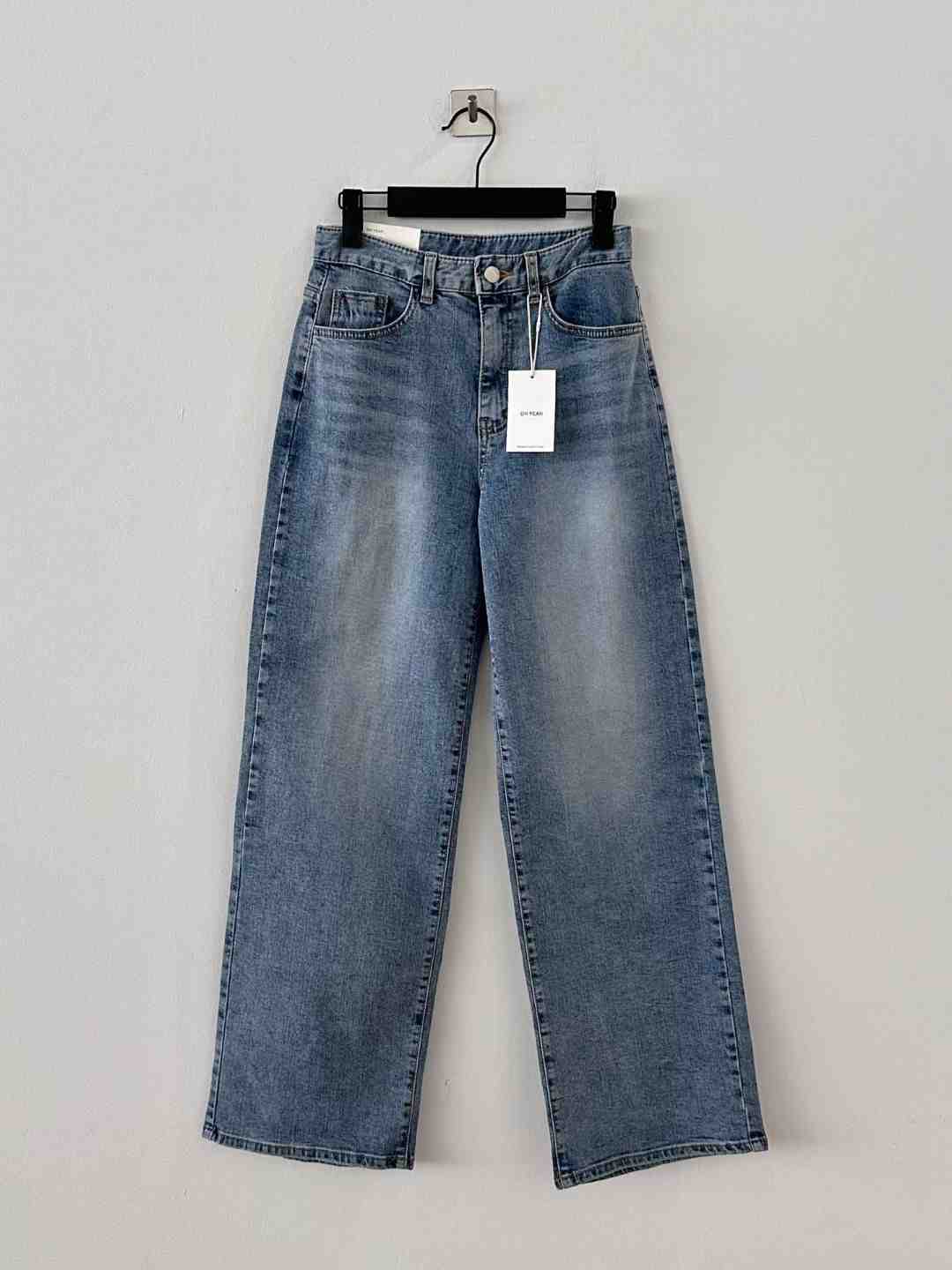OH YEAH東大門代購女士新品人氣職業25春夏休閑真品牛仔褲OH YEAH牛仔褲