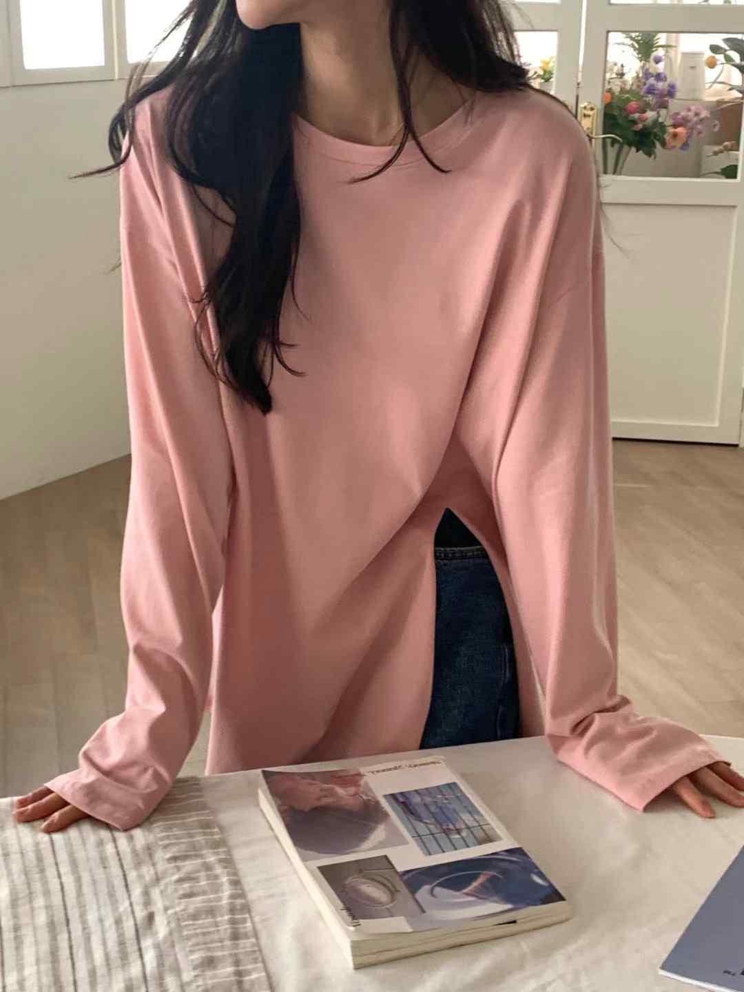 DEAR GRAY東大門代購女裝新款職業人氣熱賣時尚推薦長袖T恤DEAR GRAY長袖T恤