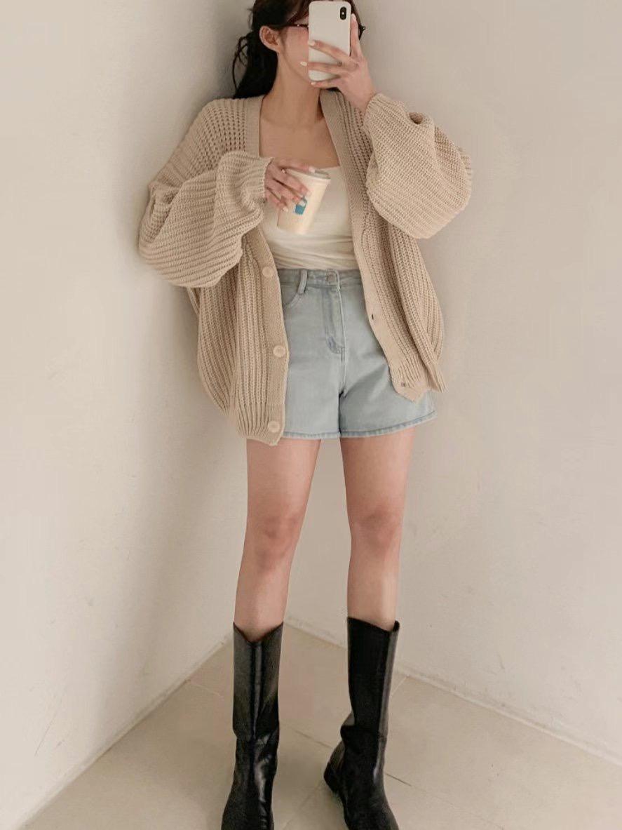DEAR GRAY東大門實拍女裝新品推薦25春夏職業時尚針織衫開衫DEAR GRAY針織衫