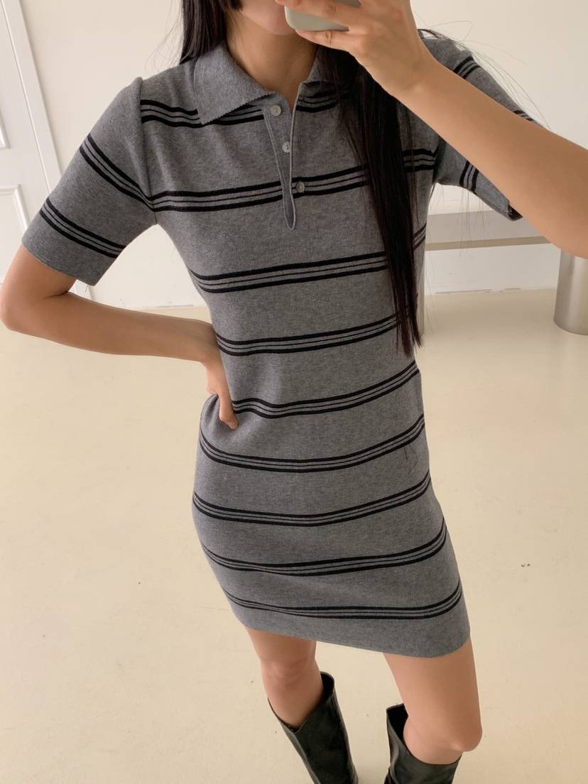 DARLUZ_MI東大門代購女裝新品職業25春夏時尚休閑推薦連衣裙DARLUZ_MI連衣裙