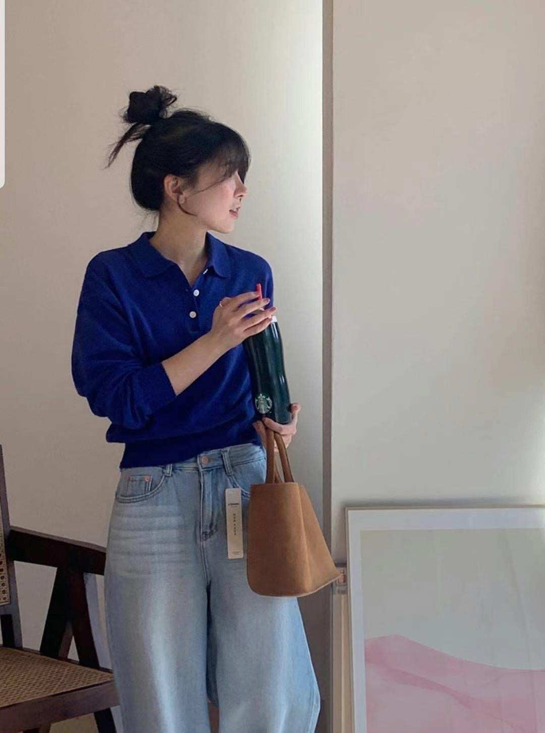 LOUNGE VERA東大門實拍女裝新款真品休閑推薦職業人氣針織衫LOUNGE VERA-2件訂針織衫