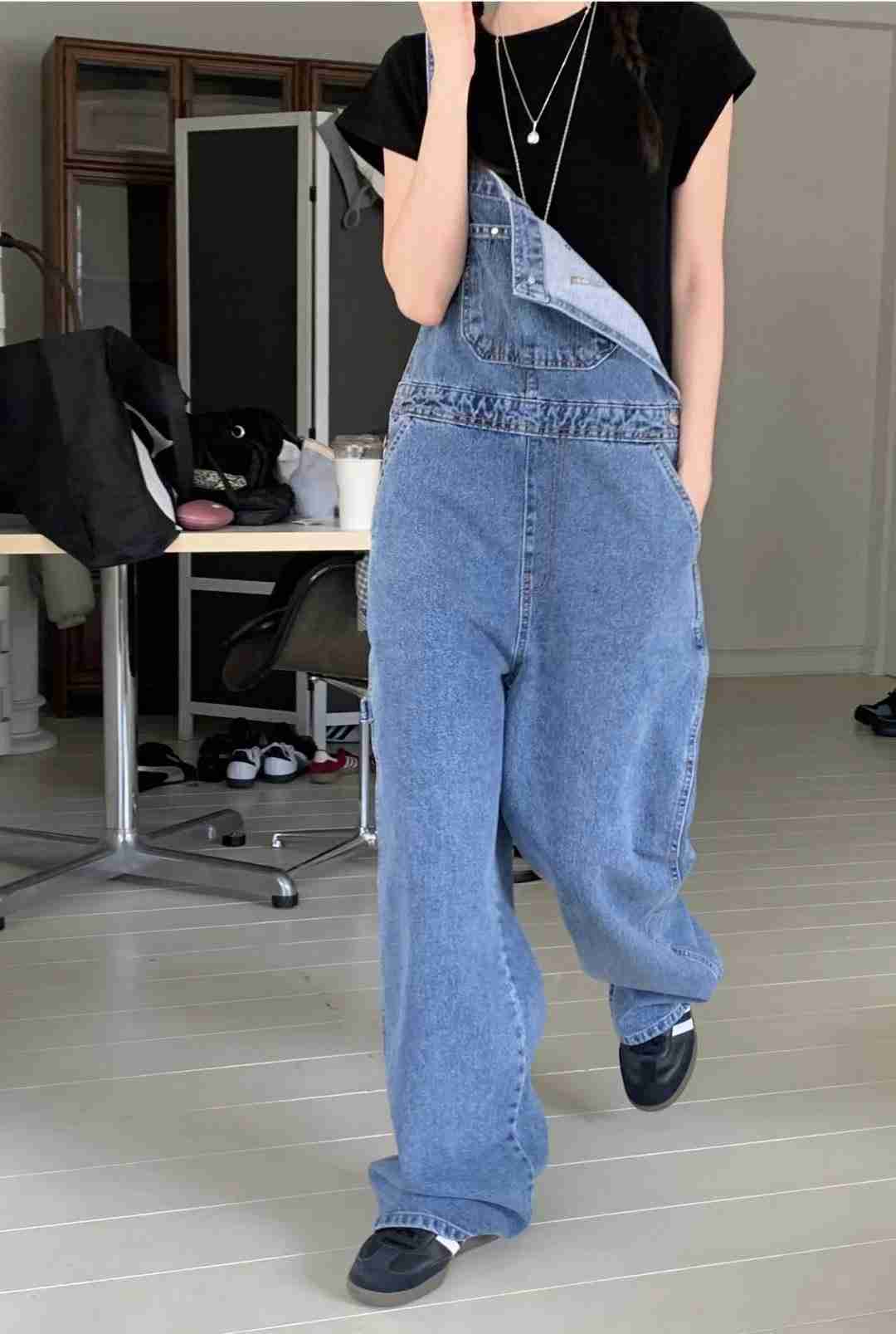 PI2韓國直郵㊣女裝新款熱賣職業25春夏推薦人氣時尚休閑背帶褲Pi2背帶褲