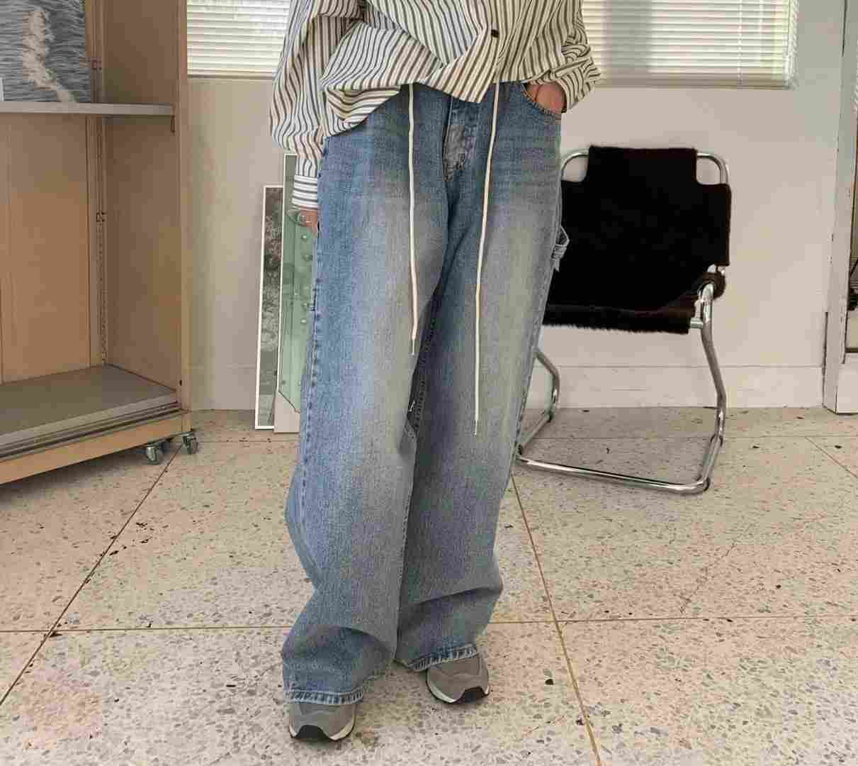SYNDROME-T韓國㊣直郵東大門代購女裝新品休閑推薦職業牛仔褲SYNDROME牛仔褲