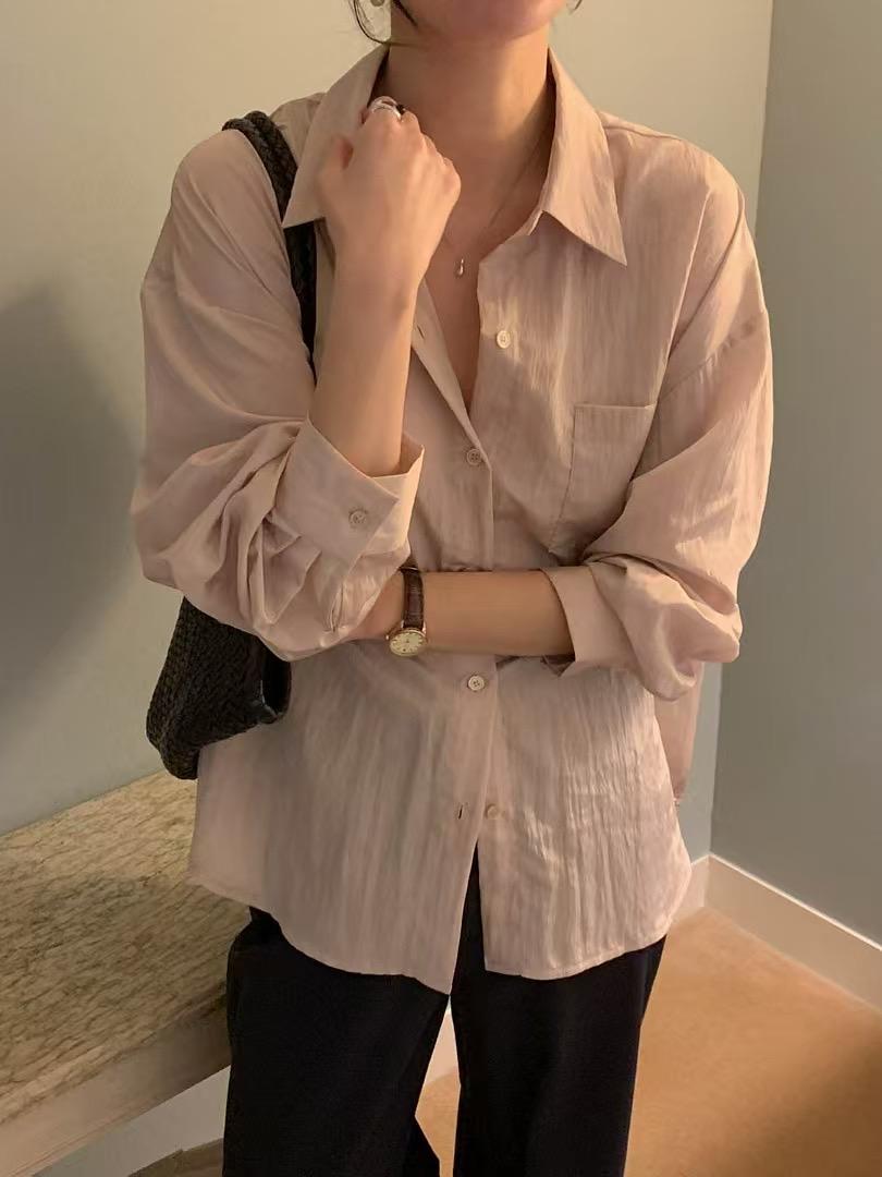 SIGNATURE直郵韓國代購㊣女裝新品休閑時尚人氣推薦襯衫蕾絲衫SIGNATURE襯衫/蕾絲衫