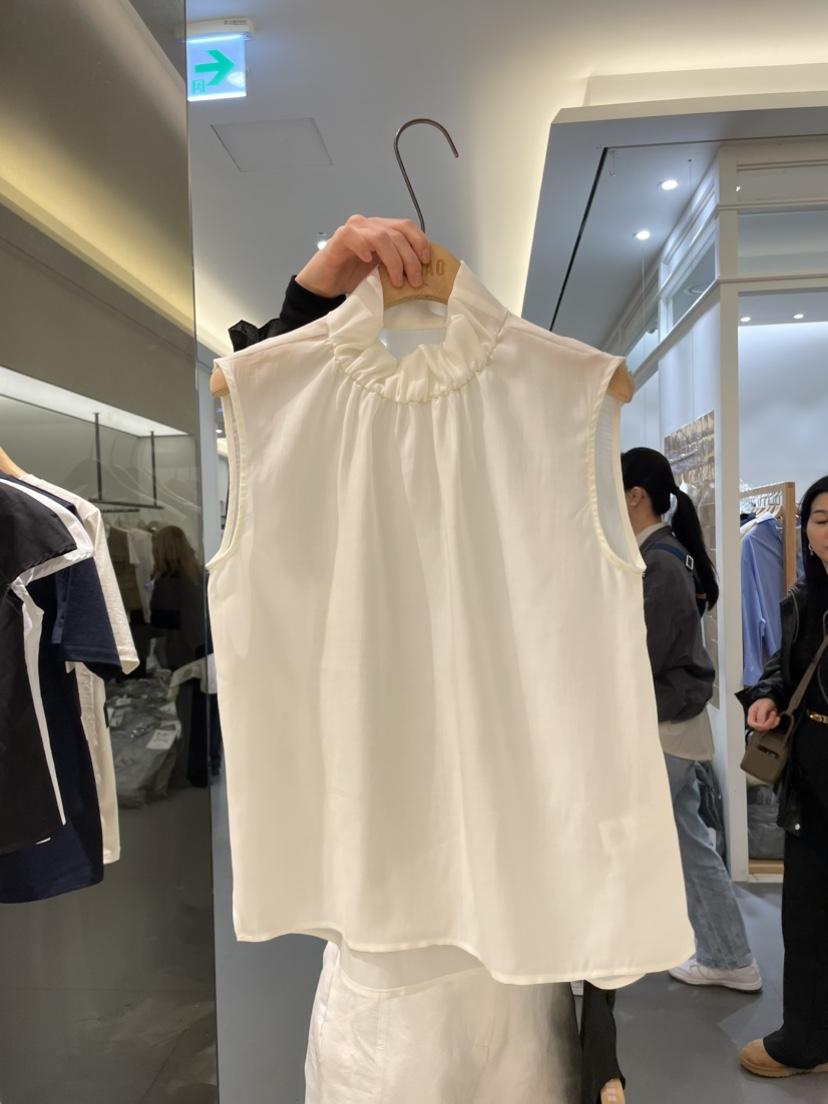 OHAO東大門直郵女士新款25春夏人氣真品休閑時尚襯衫蕾絲衫OHAO/HA MONG襯衫/蕾絲衫