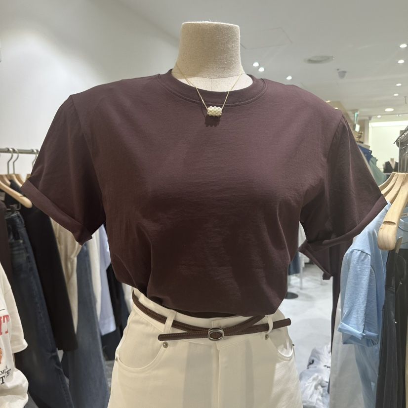 VERVE韓國直郵女裝新品25春夏熱賣時尚休閑真品推薦職業T恤VERVET恤
