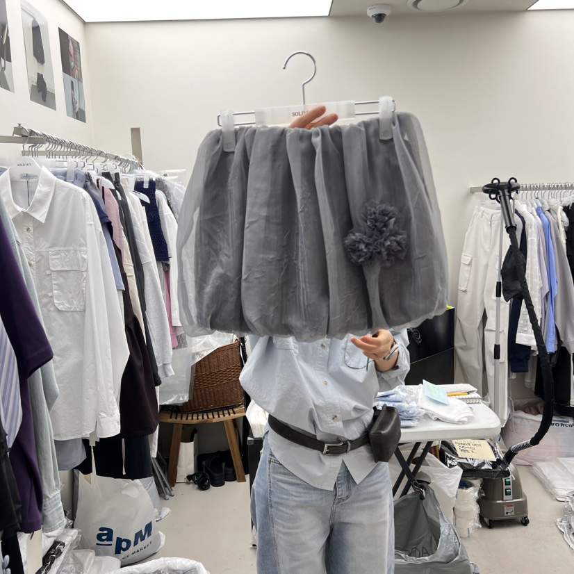 SOLD OUT東大門直郵女士新款推薦休閑25春夏真品時尚熱賣短裙SOLD OUT短裙