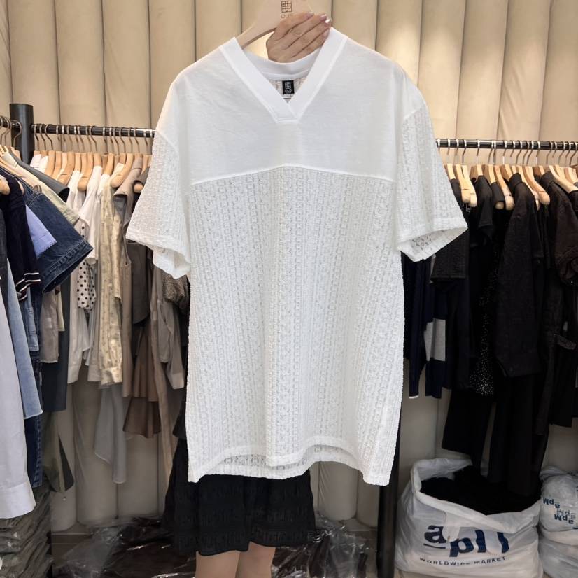 OUS/INCH-L東大門代購女士新品職業真品時尚25春夏推薦T恤OUS/INCHT恤