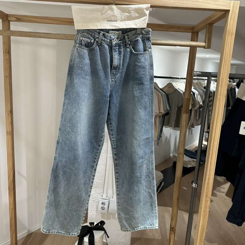 APPROACH0.1韓國代購女士新品推薦人氣真品職業熱賣牛仔褲APPROACH0.1牛仔褲