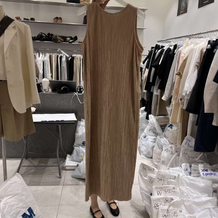 WOOD SAGE韓國代購女士新款真品25春夏職業推薦時尚連衣裙WOOD SAGE連衣裙