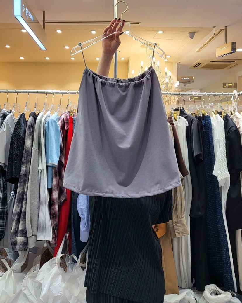 WORK SHOP韓國直郵女裝新款人氣25春夏真品推薦熱賣吊帶背心Work_shop吊帶/背心